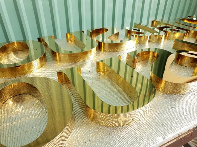 Quy Trình Gia Công Chữ Inox Theo Yêu Cầu