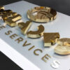GIA CÔNG LOGO INOX