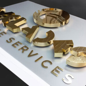 GIA CÔNG LOGO INOX