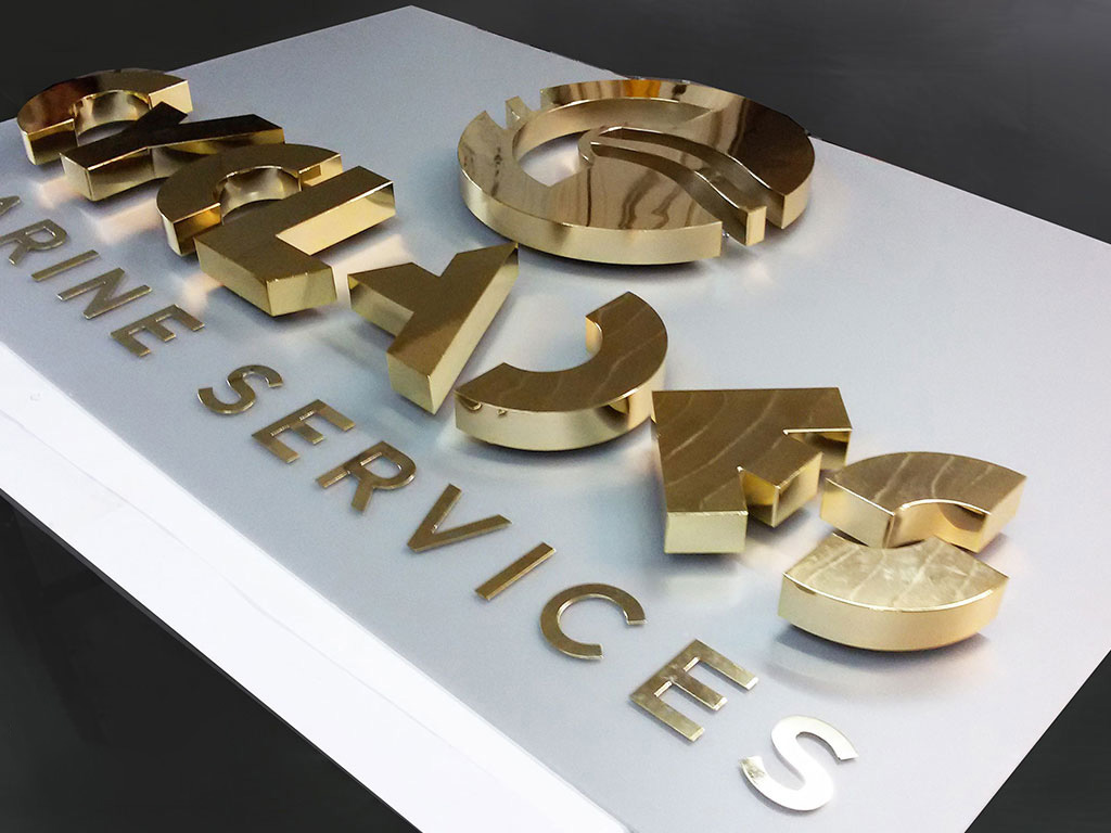 GIA CÔNG LOGO INOX
