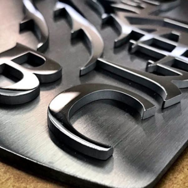 Gia công cắt chữ Inox 304