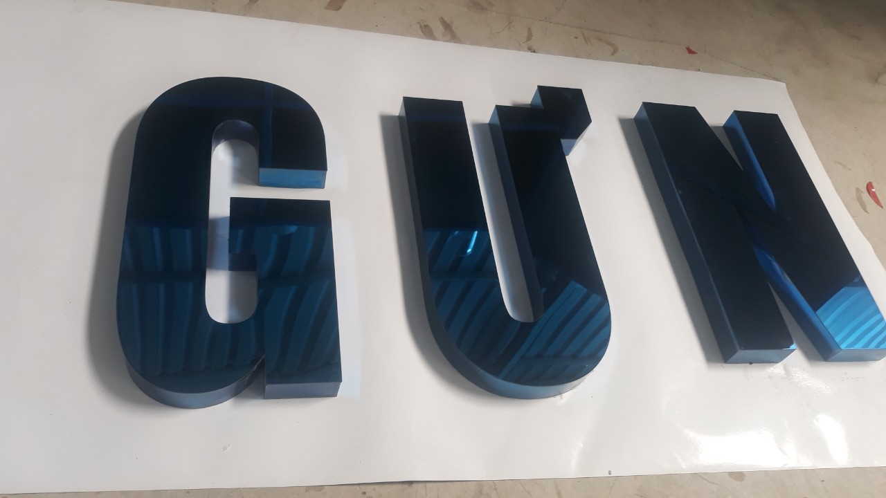 Quy Trình Gia Công Chữ Inox Chuyên Nghiệp